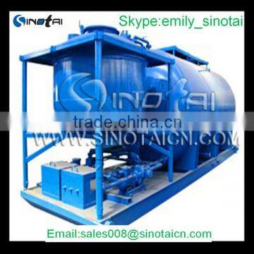 oilfield solid control system diesel oil tank