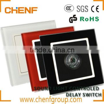 Hot High Quality Wall Mounted Electric Sound and Light Control Switch