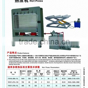 automatic hydraulic hot press machine for plywood