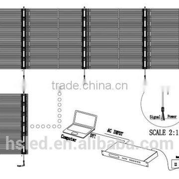 Hot sales factory price smd strip led string curtain