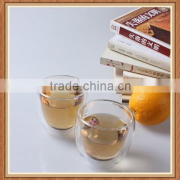 China supplier wholesale transparent OEM LOGO available teapot set 200ml double wall glass pitcher cup