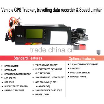 vehicle GPS tracker speed limiter with camera fuel/temperature sensor Real-time tracking T01