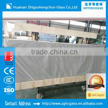 CE:EN14449:2005/ISO9001 Flat Shape and Coated Glass,Clear Glass,Tinted Glass,Laminated Glass Technique frosted laminated glass