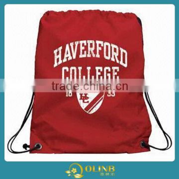 promotional polyester cheap drawstring bags