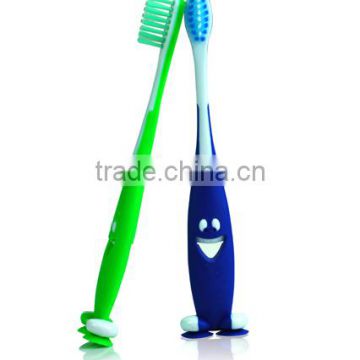 charming color smiling face design kid toothbrush wholesale child toothbrush