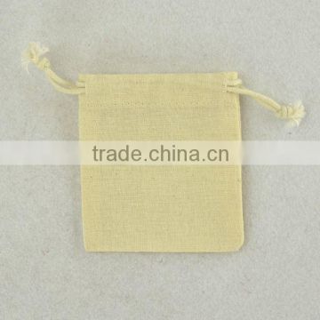 High quality beautiful organic cotton gift bag,promotional gift pouch