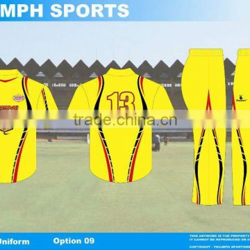 custom made cricket uniforms