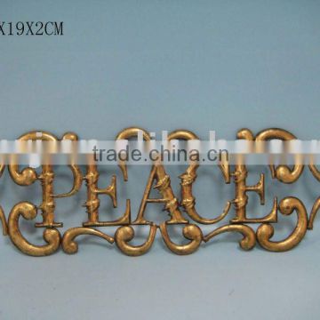 decorative wall plaque