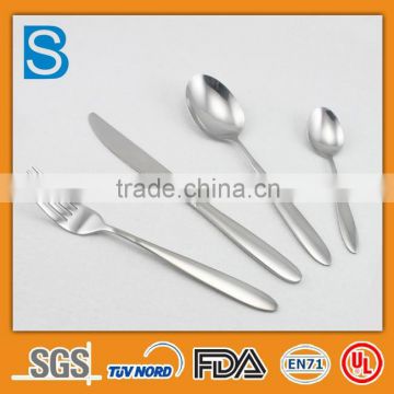 high end 4pcs stainless steel cutlery set