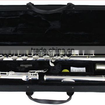 bass flute silver plated C key offset G key