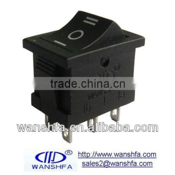 KCD6-203 DPDT rocker switches