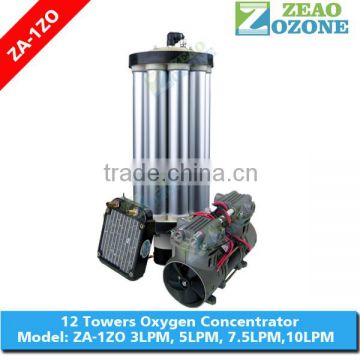 93% purity 10LPM 12 towers oxygen concentrator spare parts
