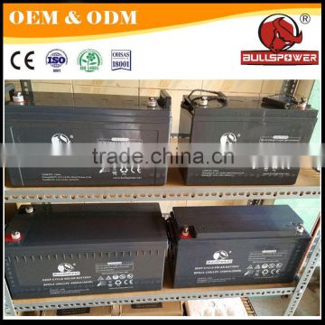 Solar power Deep Cycle Battery Rechargeable 12V 240Ah Solar panel battery