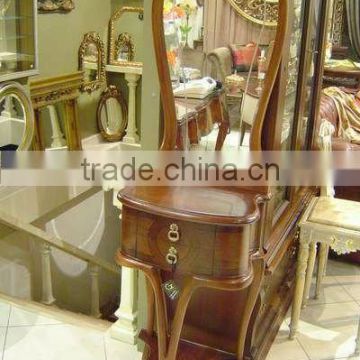 french console with mirror