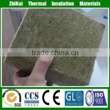 100kg/m3 Waterproof Sound Insulation NRC 1.0 Rockwool Panel/Slab