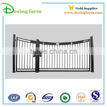 2015 new wrought iron grill gate design