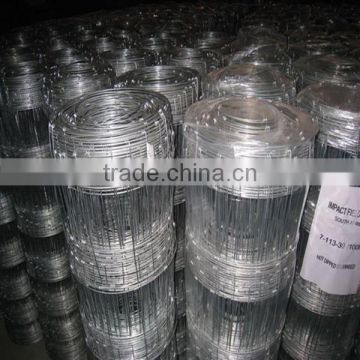 China new design high tensile metal woven gavlaznized cattle fence