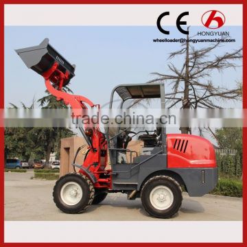 Home use high quality garden tractor loader micro wheel loader