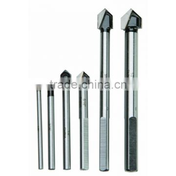 Carbide Tip Glass And Tile Cutting Drill Bits, 6 Piece glass cutting diamond drill bits forstner bit set carbide tip forstner bi
