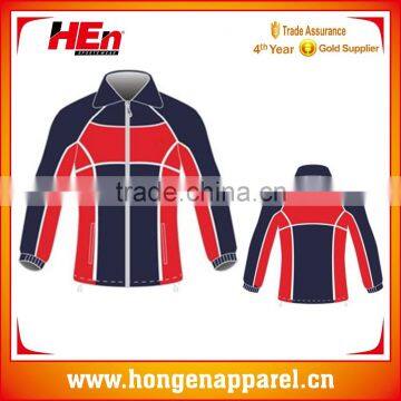 Hongen apparel custom factory price track suit Jacket fleece jacket cool design tracksuit