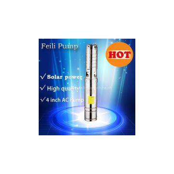 Feili solar pump professional pump manufacturer solar tube well pump