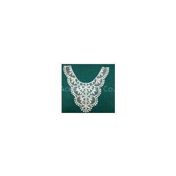 Embroidery mesh cotton collar clothing motif ,Customized crochet lace collar