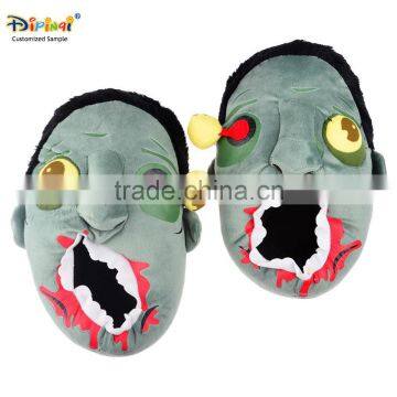 Aipinqi CZRG01 customized halloween Zombie plush slipper