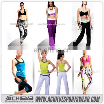 Custom Sports Clothing/Supplex Activewear/Active wear women tank top