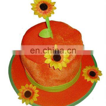 sunflower carnival hats