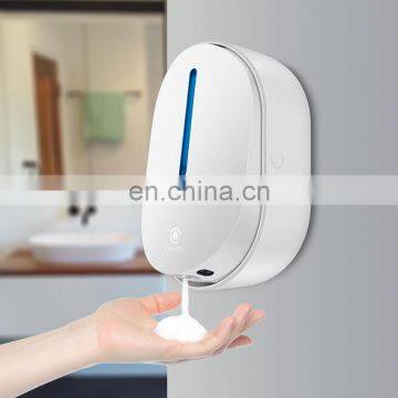 White touchless infrared sensor mini soap dispenser