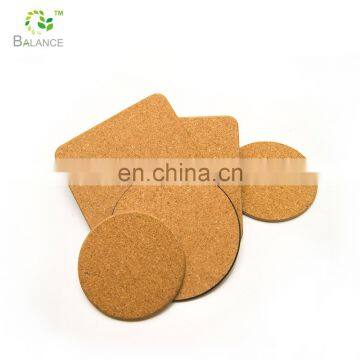 Glass cork coaster cork pad cork holder