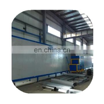 Excellent powder coating line for aluminum windows and doors
