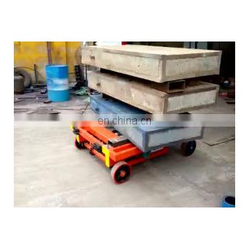 7LSJY Shandong SevenLift hand scissor 10 meters motorcycle hydraulic man lift tables price
