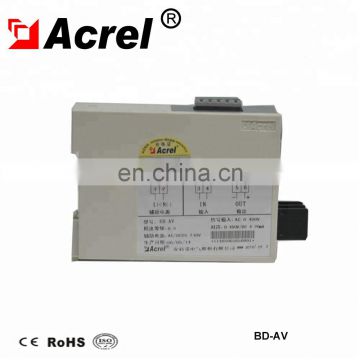 Single-phase AC electricity transducer with RS485 Low price Voltage transmitter