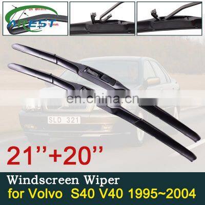 for Volvo S40 V40 1995~2004 Car Wiper Blade Front  Windscreen Windshield Wipers Car Accessories 1996 1997 1998 1999 2000 2001