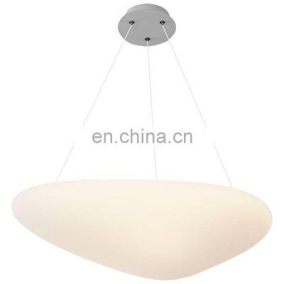 Simple LED Chandelier For Living Room Bedroom Dining Room Art Hanging Lamp Cafe Milk Tea LED Pendant Light