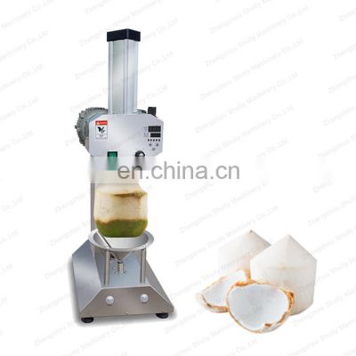 peeling processing machine young tender trimming dehusker stainless steel coconut peel removal machine