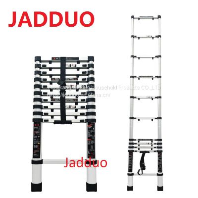 Single Telescopic Ladder with Finger Safety Gap