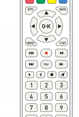 Custom Made Silicone Button For TV Remote Control/Rubber Keypad