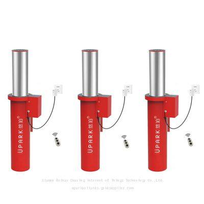 UPARK Specialised Factory Car Security Anti-theft Bollard Private Area Automatic Retractable Hydraulic Pillar Bollards