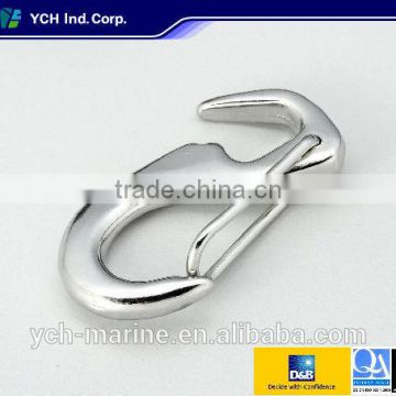 Stainless Steel Open End Spring Snap Hook
