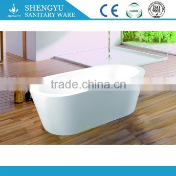 solid surface freestanding bathtub/ standard bath tubs/ bath oval                        
                                                Quality Choice