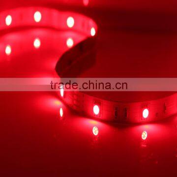 CE or RoHS 12V led strip SMD5050 IP65 Red Waterproof Flexible LED Strip Light