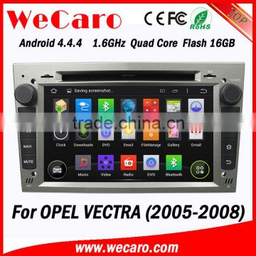 Wecaro In Dash DVD MP3 USB Touch Screen Android Car DVD GPS for Opel Vectra 2005 2006 2007 2008