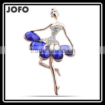 2016 New Arrival High-Quality Girl Dancing Opal Brooch