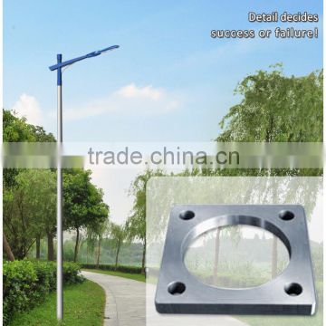 New fashion outdoor Q235 street lamp post with logo