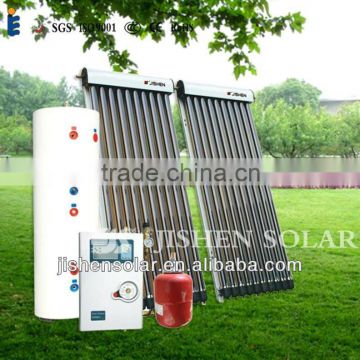 stable and reliable galvanized steel Separate Pressurized Solar Water Heater (with heat pipe vacuum tube)
