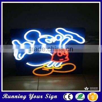 Easy bend neon letter illuminated advertising signs