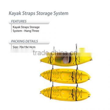 Kayak Straps Storage System,System- Hang Three