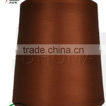 Green Yarn 75D/36F Intermingled Polyester for weaving